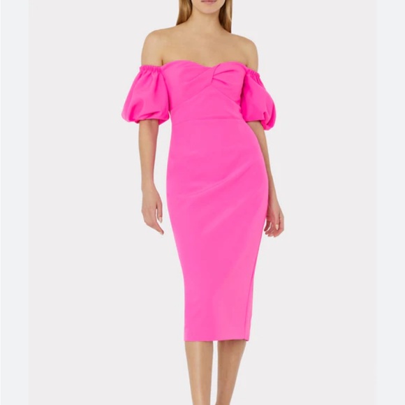 Milly Bria Cady off-the-shoulder dress - size 6 - Picture 5 of 5